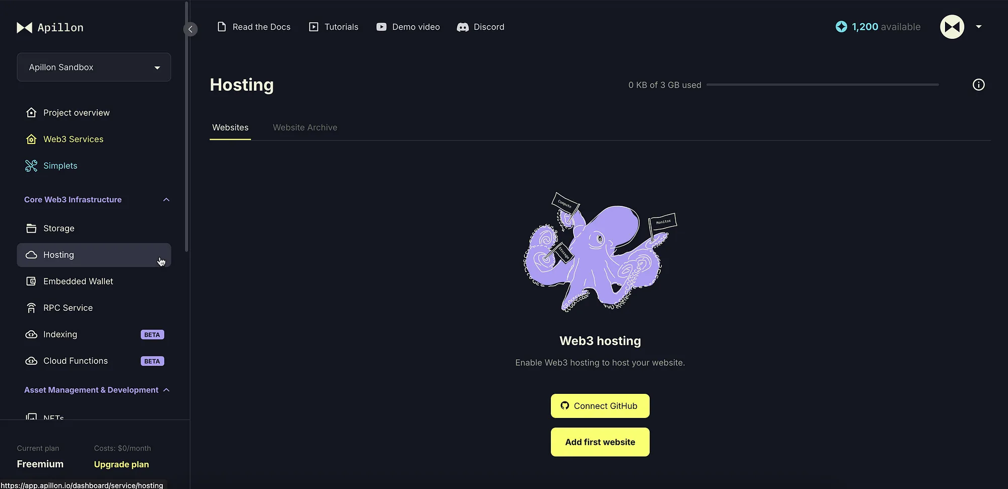Apillon now supports GitHub deploys—launch your NFT site in fewer clicks