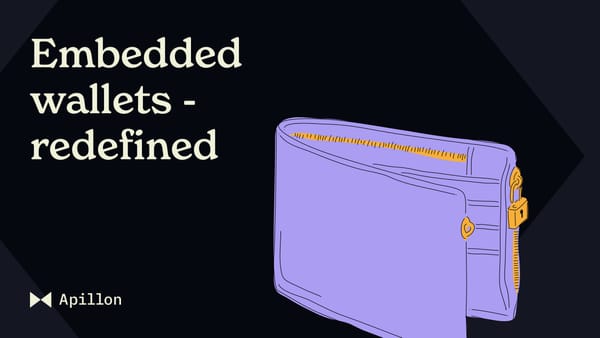Embedded wallets — What are they and how Apillon redefines the concept